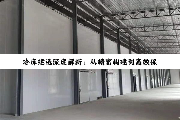 【科普解答】冷库建造深度解析：从精密构建到高效保温的全方位指南